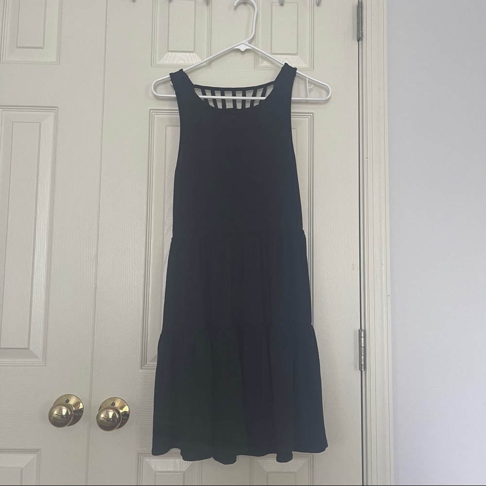 Black cutout dress